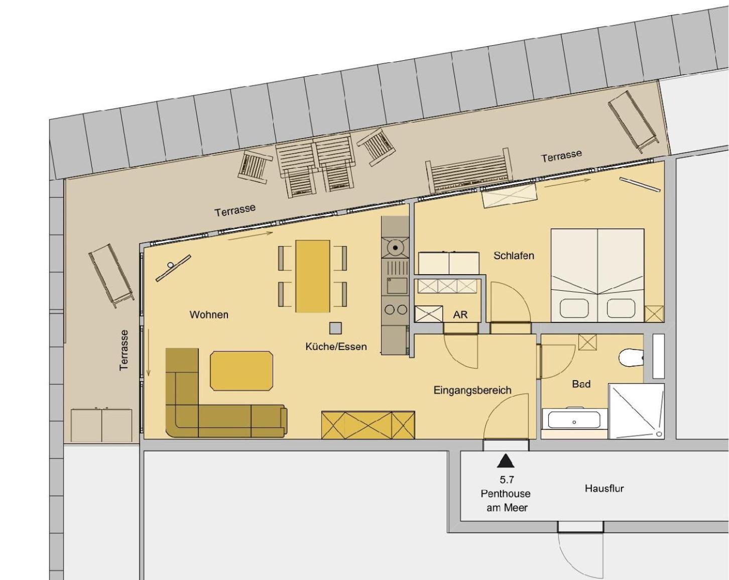 Penthouse Am Meer Барт Екстер'єр фото